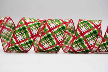 Festival Plaid Wired Ribbon_KF7123GC-1-7_wit